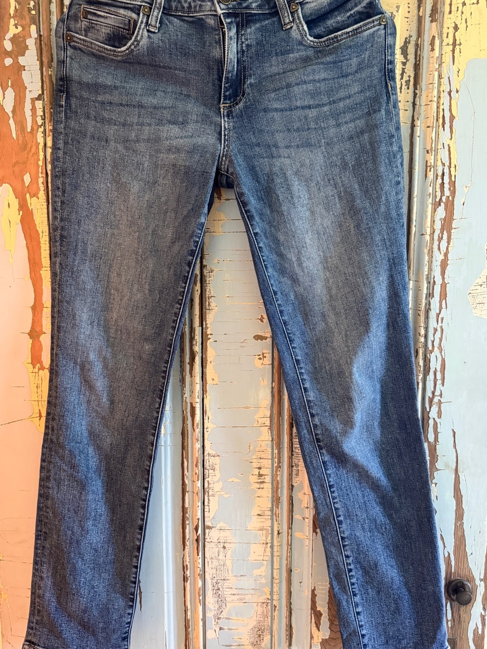 Kut from the Kloth Boyfriend Mid Blue Jeans - Katy - Picture 1 of 3